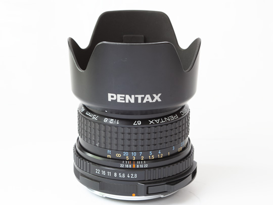 y^bNX SMC PENTAX67 75mm F2.8 AL y^bNXʐ^T