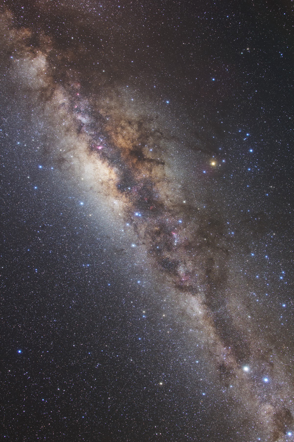 ケンタウルス たて座の天の川 銀河鉄道の夜 天体写真の世界